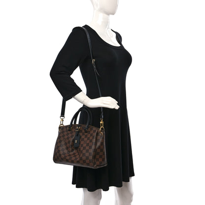 Louis Vuitton Damier Ebene Odeon Tote PM Black 2 of 8