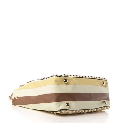 Valentino Garavani Vitello Native Couture 1975 Small Rockstud Tote Multicolor 5 of 10
