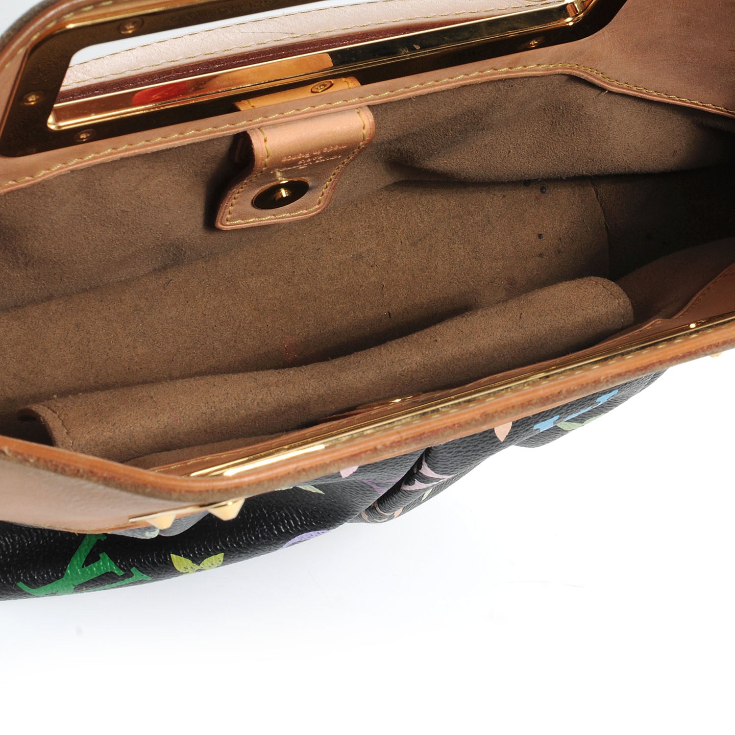Louis Vuitton Monogram Multicolor Judy PM Black 6 of 8