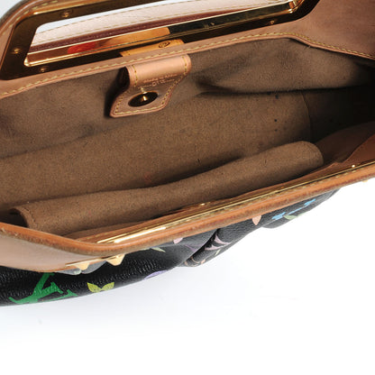 Louis Vuitton Monogram Multicolor Judy PM Black 6 of 8