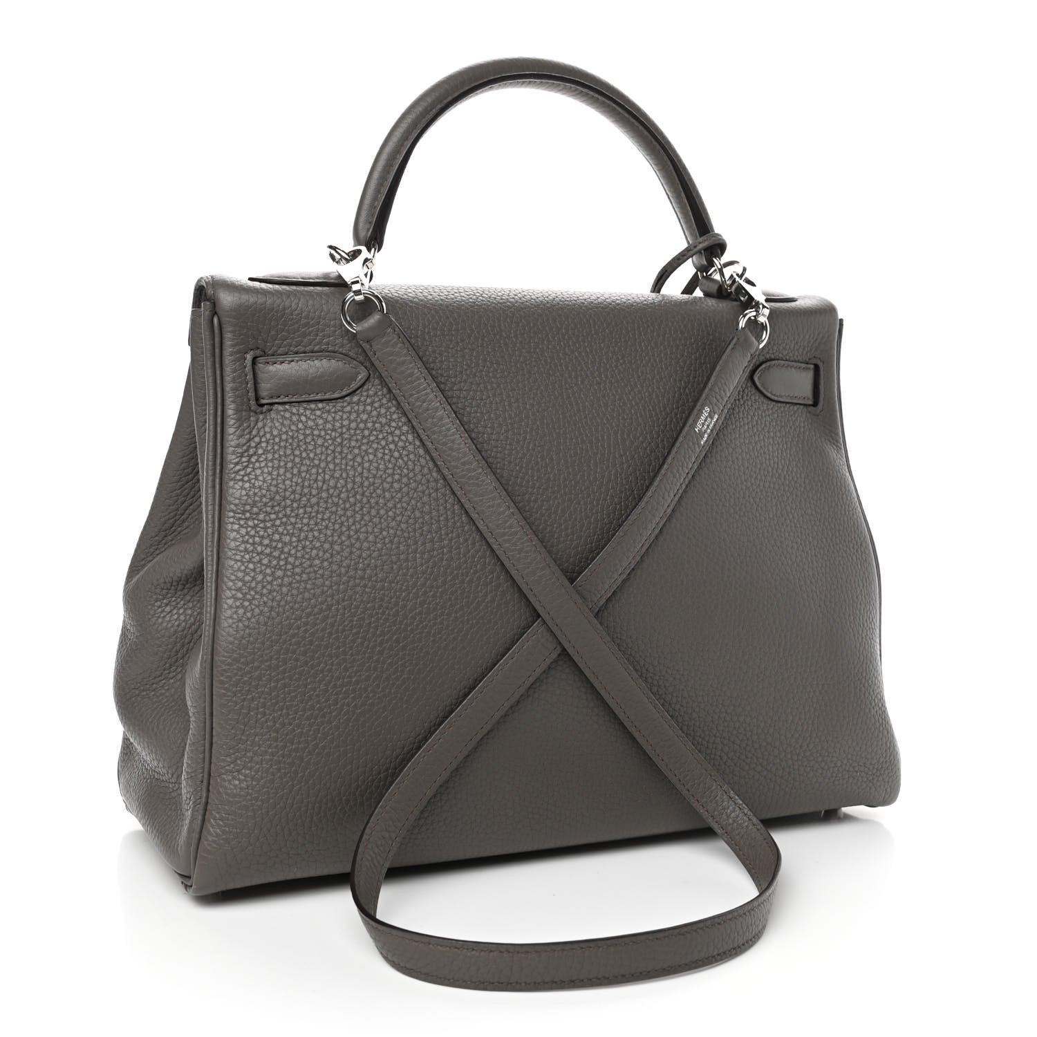Hermes Kelly Retourne 32 Etain 2 of 10