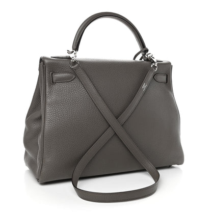 Hermes Kelly Retourne 32 Etain 2 of 10