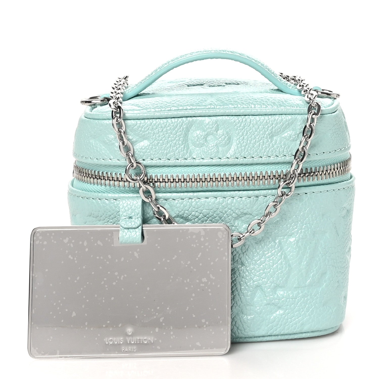 Louis Vuitton Empreinte Monogram Micro Vanity Pearly Lagoon Turquoise 3 of 10