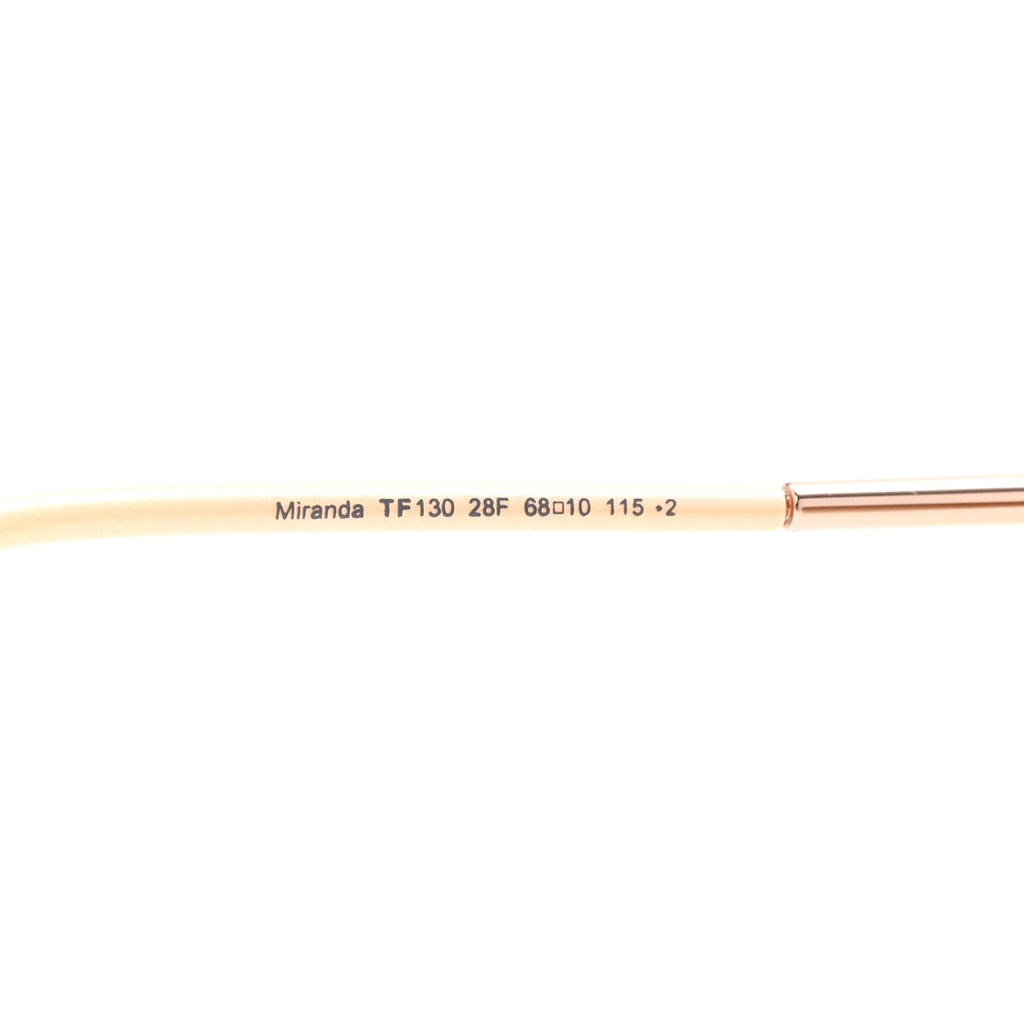 Miranda Crossover Sunglasses TF130 Gold
