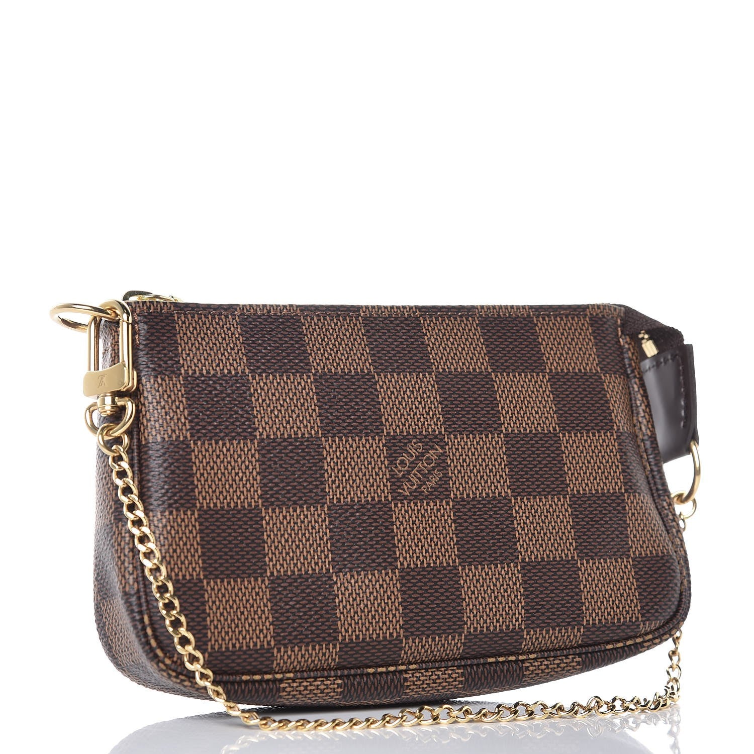 Louis Vuitton Damier Ebene Mini Pochette Accessories 3 of 8