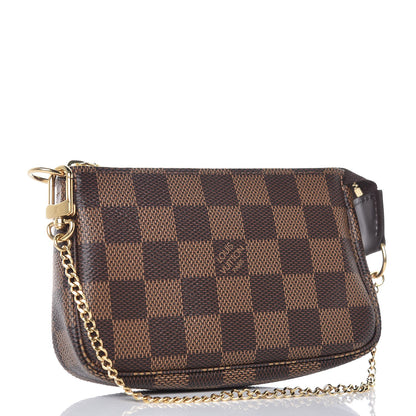 Louis Vuitton Damier Ebene Mini Pochette Accessories 3 of 8
