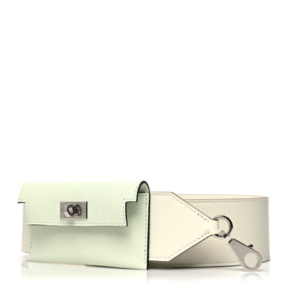 Hermes Swift Epsom Pocket Kelly Shoulder Strap Vert Fizz Mushroom 1 of 6