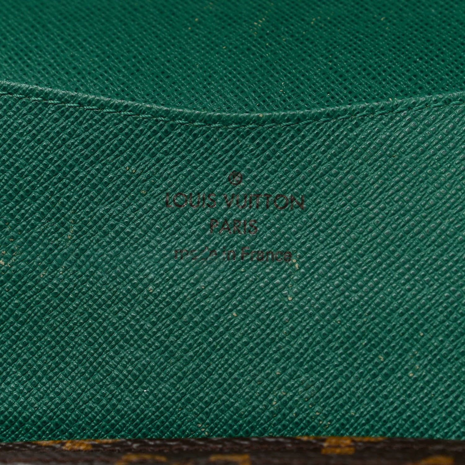 Louis Vuitton Monogram Josephine Wallet Vert 6 of 11