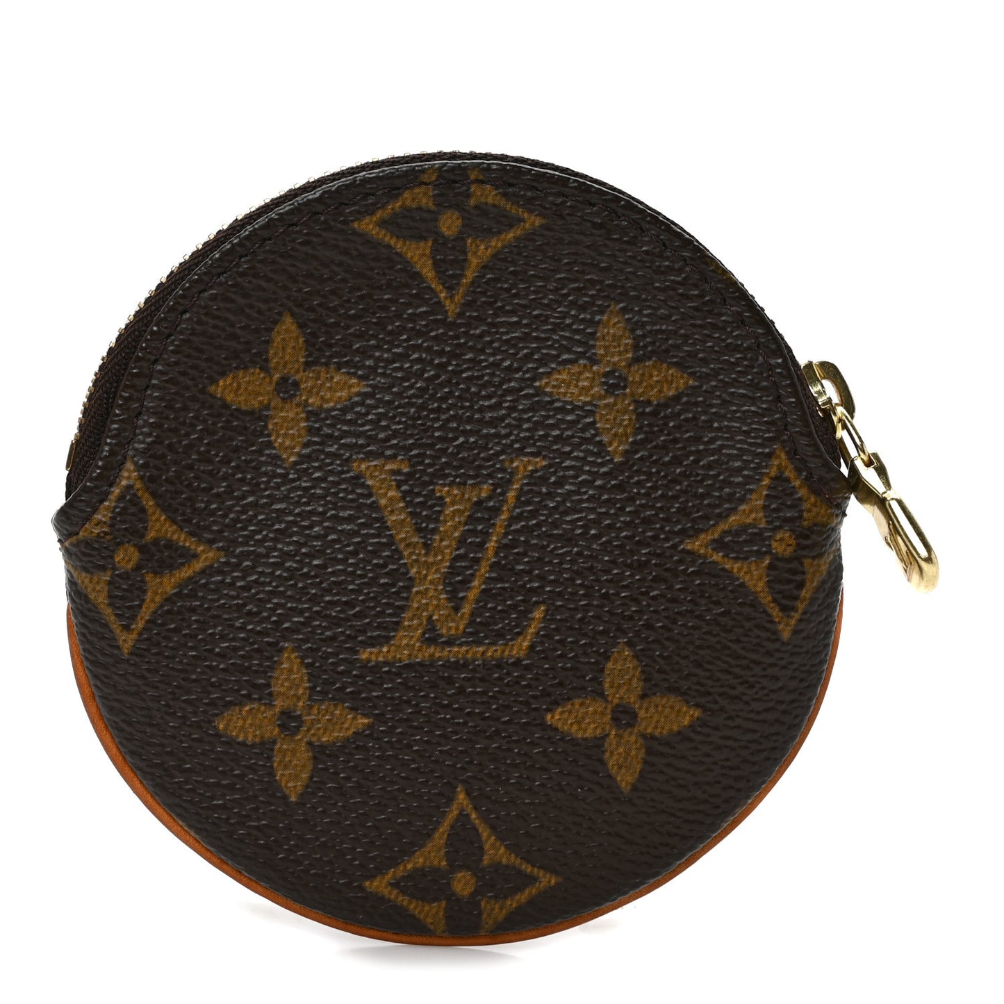 Monogram Round Coin Purse
