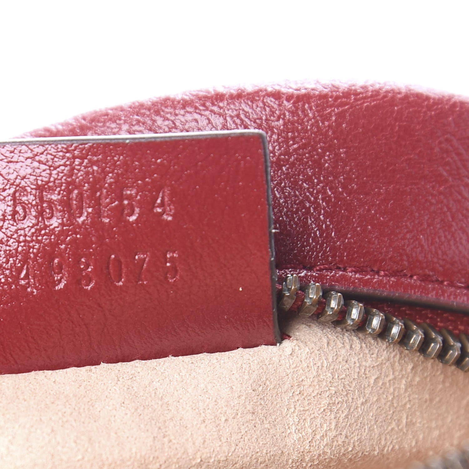Gucci Glazed Calfskin Matelasse Heart Mini GG Marmont Round Shoulder Bag Romantic Cerise 7 of 11