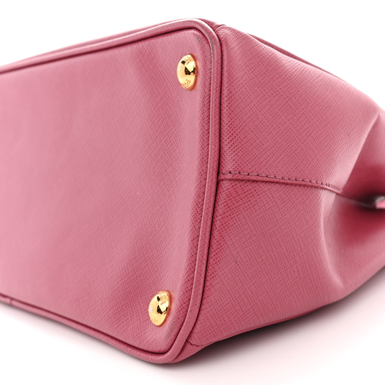 Prada Saffiano Small Galleria Double Zip Tote Peonia 11 of 16