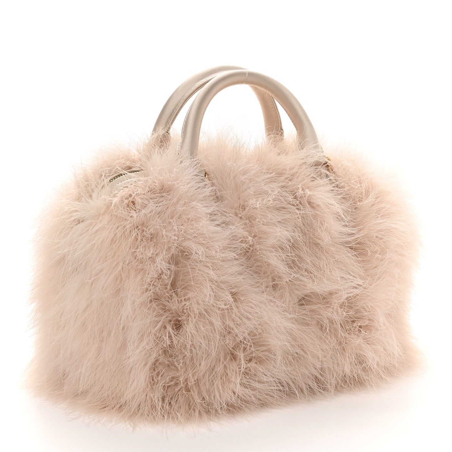 Ostrich Feather Speedy 30 Beige
