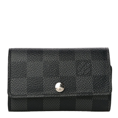 Louis Vuitton Damier Graphite Multicles 6 Key Holder 1 of 12