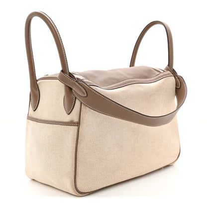 Hermes Toile Swift Lindy 30 Ecru Etoupe 3 of 11
