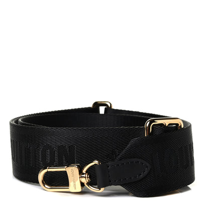 Louis Vuitton Nylon Petite Malle Souple Shoulder Strap Black 1 of 4