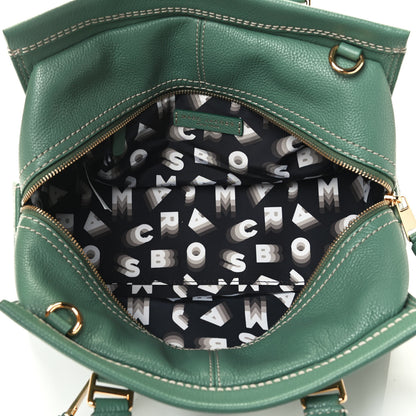 Marc Jacobs Textured Calfskin Cruiser Convertible Satchel Green 5 of 5
