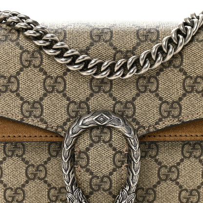 Gucci GG Supreme Monogram Mini Dionysus Shoulder Bag Taupe 9 of 11