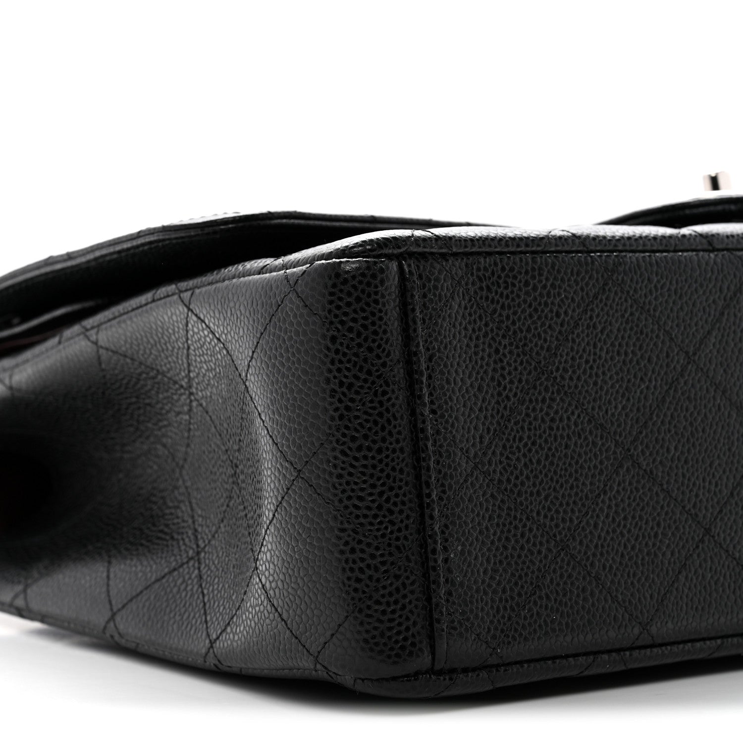 Chanel Caviar Quilted Maxi Double Flap Black 9 of 14