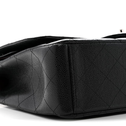 Chanel Caviar Quilted Maxi Double Flap Black 9 of 14