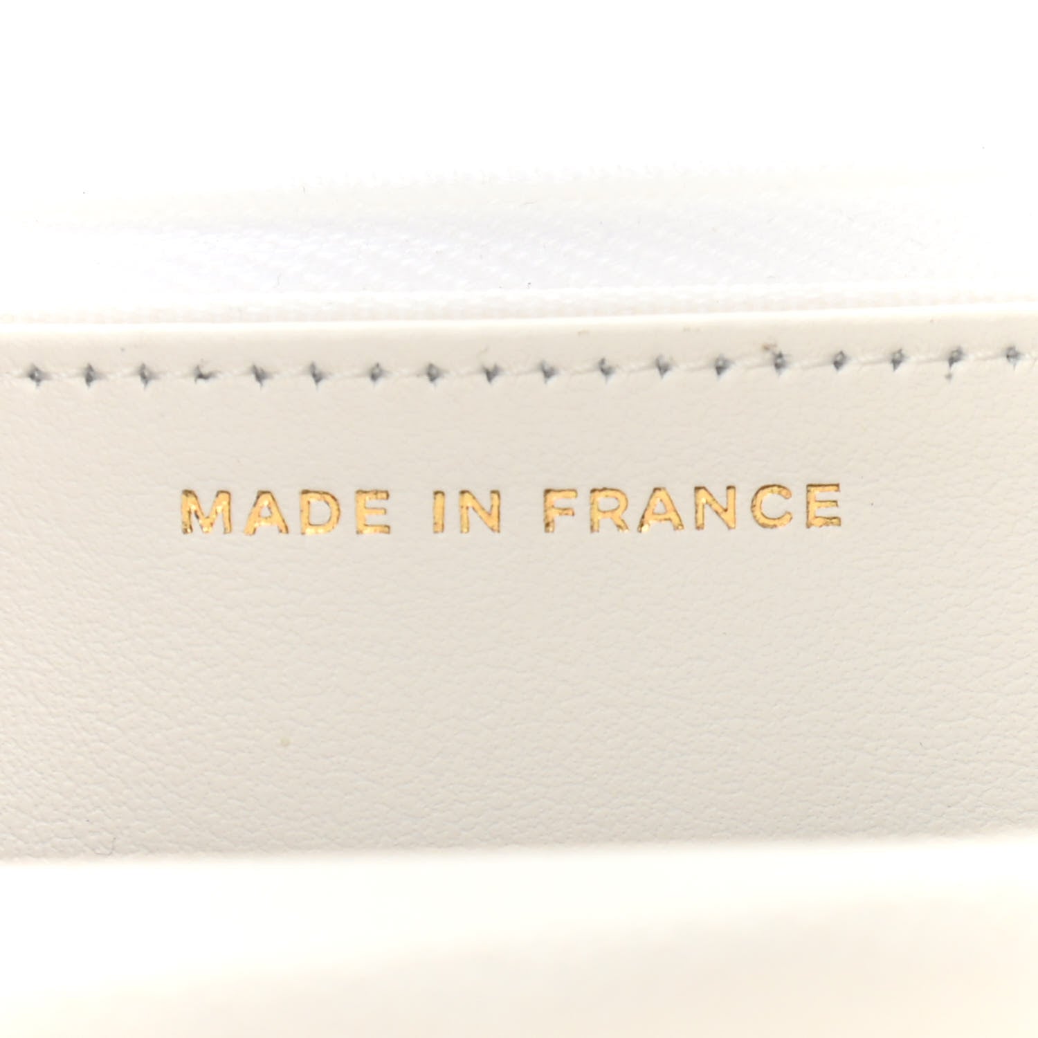 Chanel Caviar Quilted Wallet On Chain WOC White 7 of 12