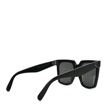 Celine Acetate Polarized Oversized Sunglasses CL4055IN Black 4 of 6