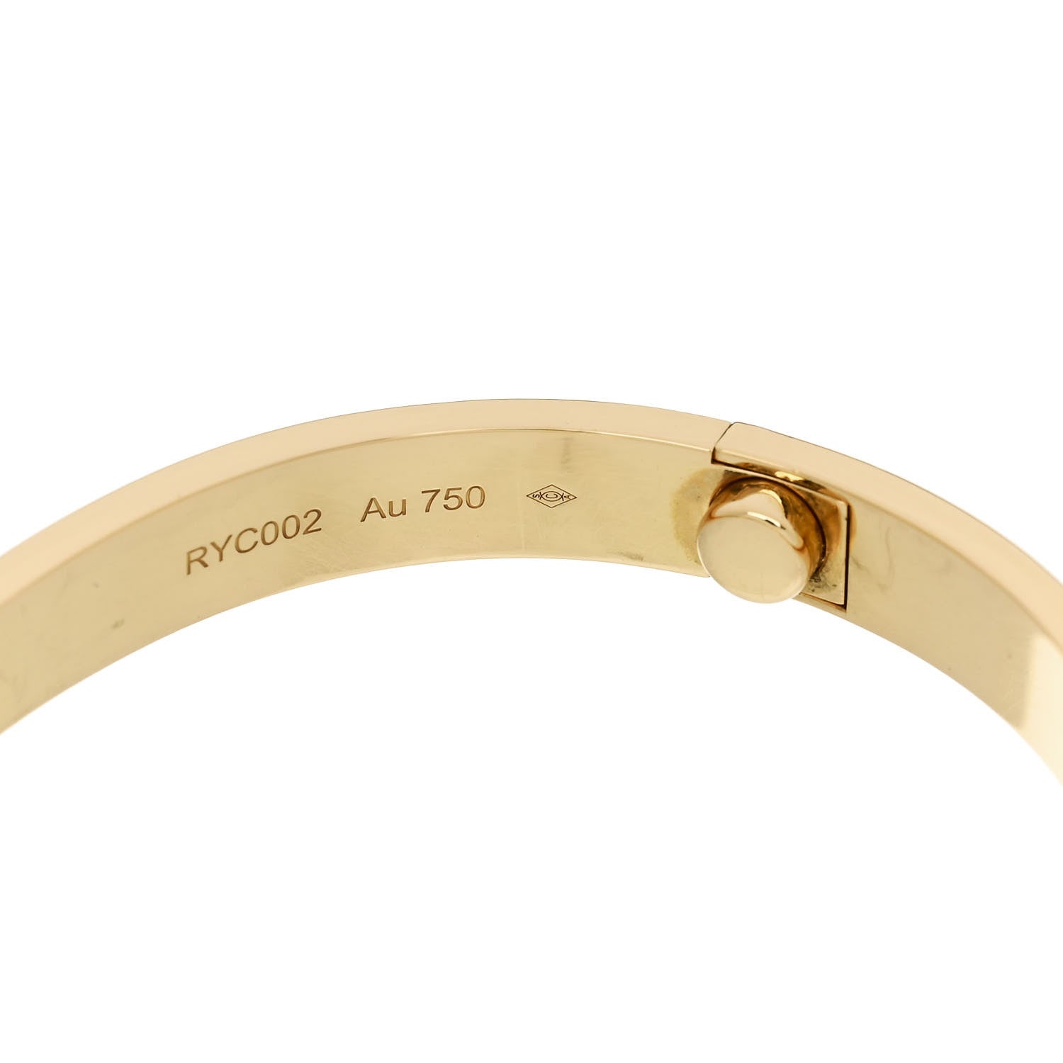 Cartier 18K Yellow Gold LOVE Bracelet 16 8 of 9