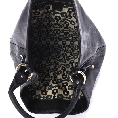 Gucci Calfskin Guccissima Trim Large Signoria Black 4 of 4