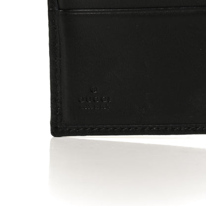 Gucci Guccissima Twins French Wallet Black 7 of 11