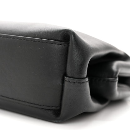 Bottega Veneta Calfskin Small The Point Triangle Bag Black 9 of 12