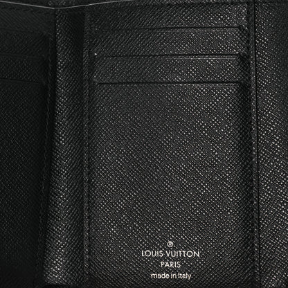 Louis Vuitton Denim Monogram Jacquard Victorine Wallet Grey 5 of 12