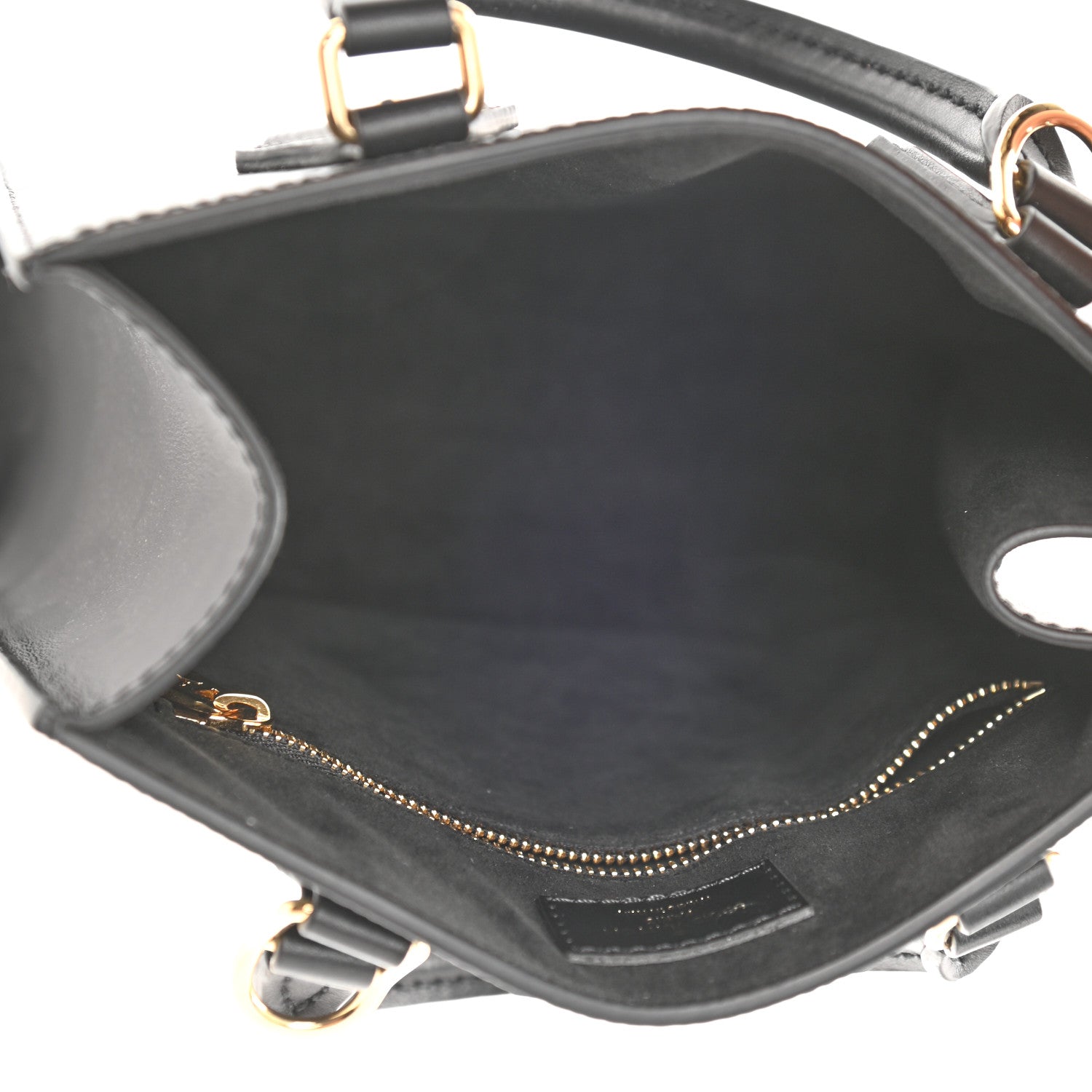 Louis Vuitton Epi Sac Plat BB Black 5 of 9