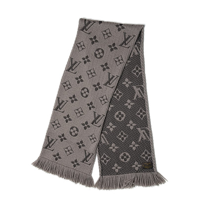 Louis Vuitton Wool Silk Logomania Scarf Verone 3 of 4