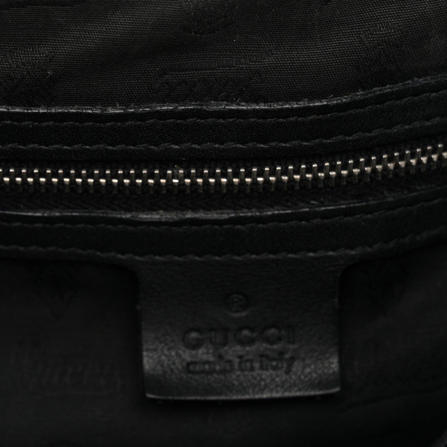Gucci Guccissima Medium GG Twins Shoulder Bag Black 9 of 12
