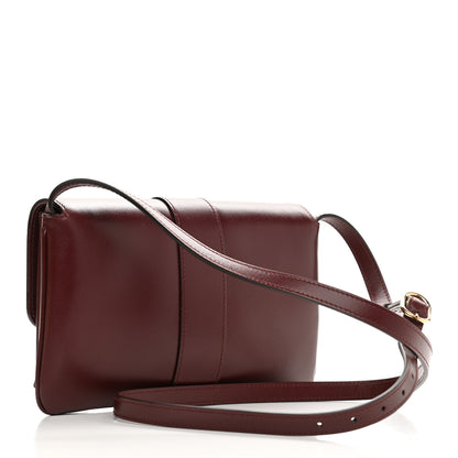 Gucci Vitello Palmellato Lux Small Arli Flap Shoulder Bag Vintage Bordeaux 3 of 10
