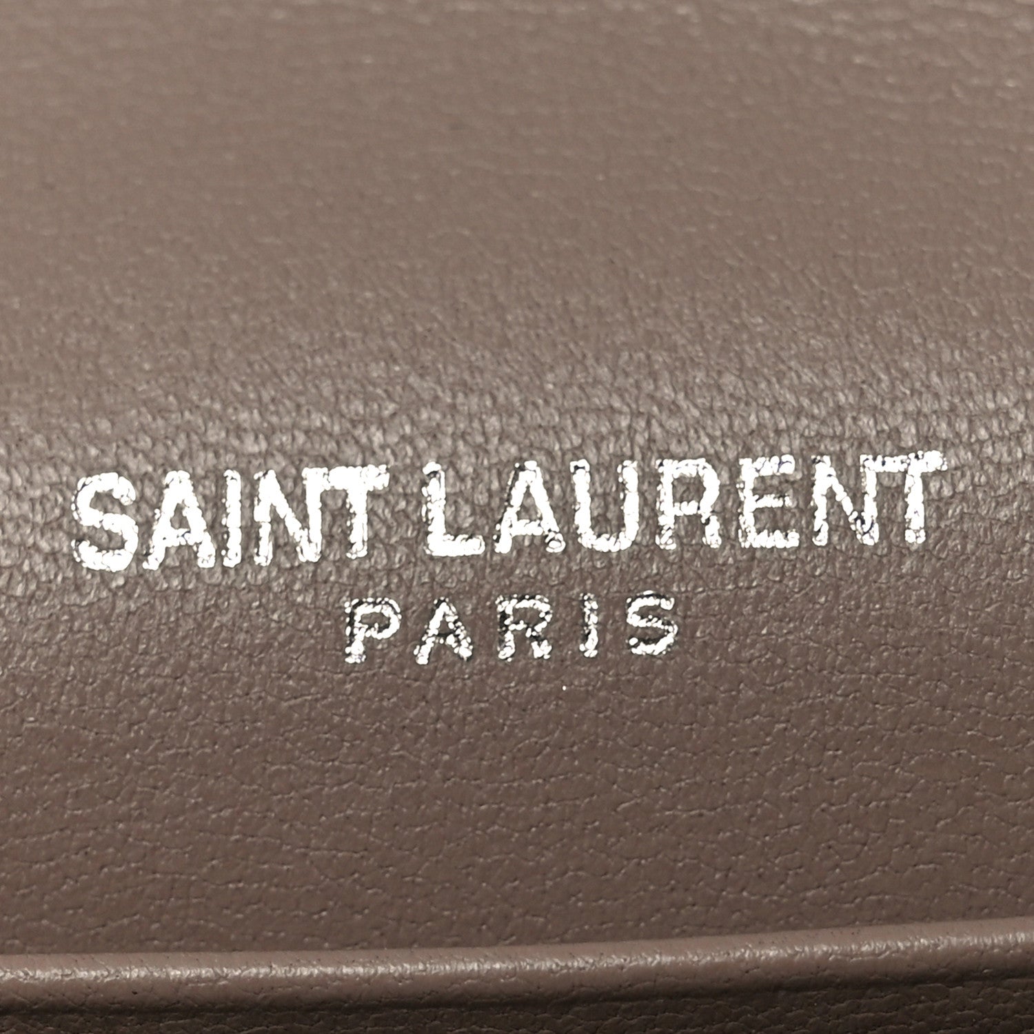 Saint Laurent Lambskin Y Quilted Monogram Large Loulou Flap Wallet Mink 6 of 8