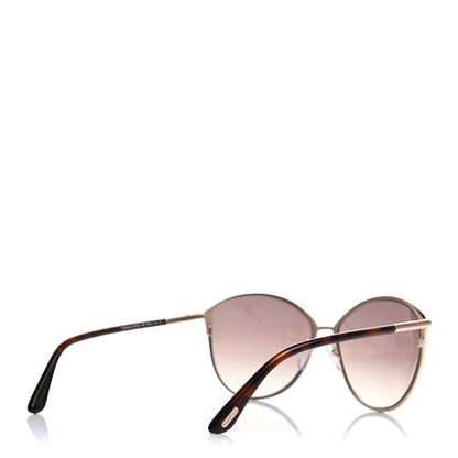 Tom Ford Penelope Vintage Round Sunglasses TF320 Brown 4 of 7