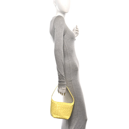Bottega Veneta Calfskin Nappa Intrecciato Candy Wallace Sherbert 2 of 9
