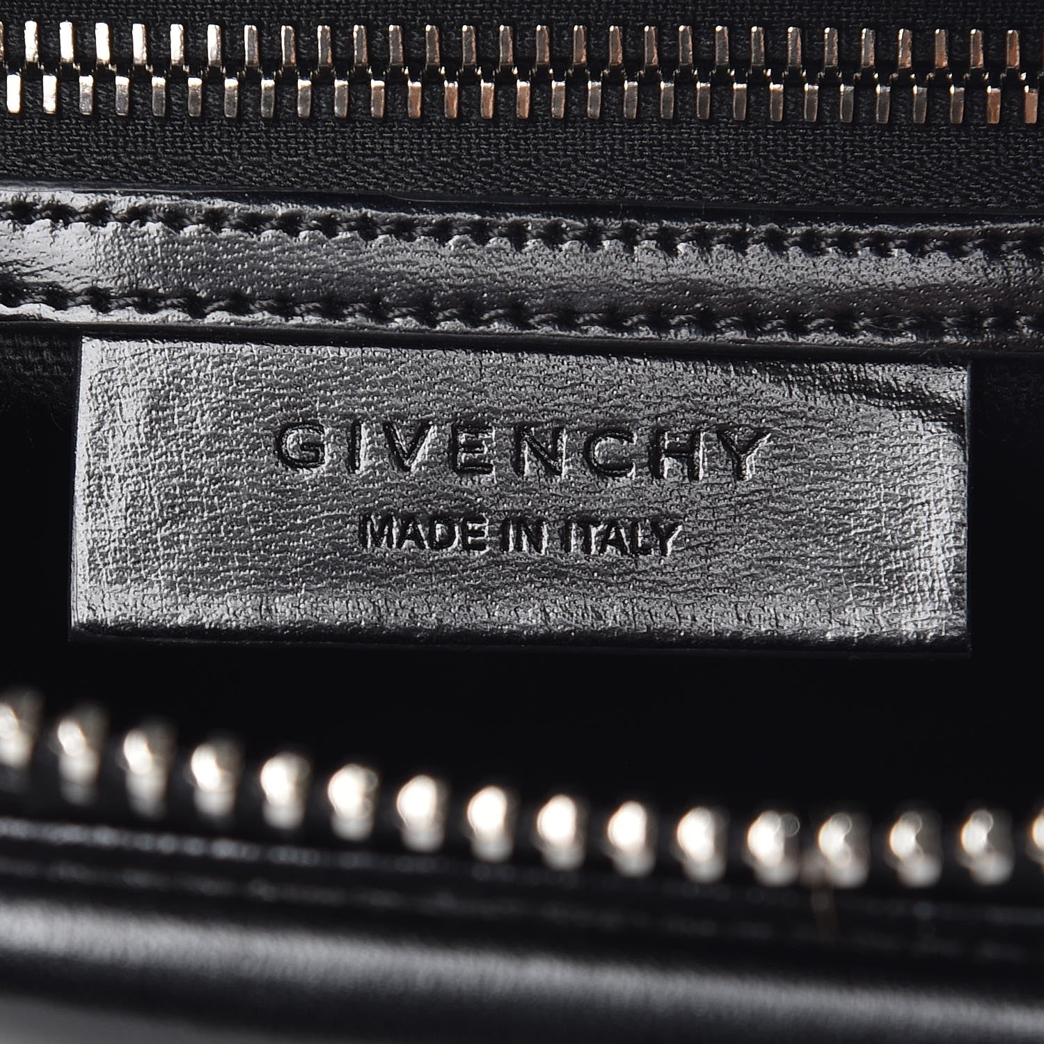 Givenchy Shiny Lord Calfskin Mini Antigona Black 12 of 13