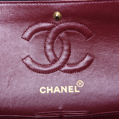 Chanel Lambskin Quilted Small Double Flap Navy 9 of 13