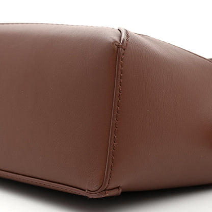 Loewe X SUNA FUJITA Satin Calfskin Mini Hamster Puzzle Edge Bag Havana 11 of 11