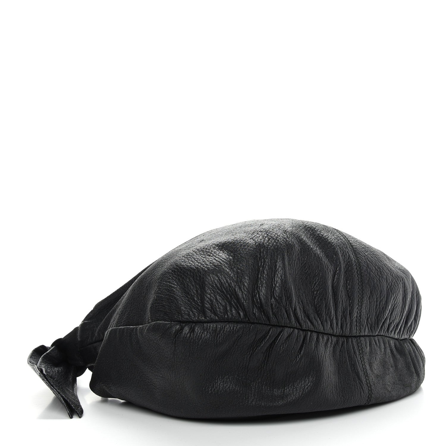 Gucci Pebbled Calfskin Medium Jungle Hobo Black 4 of 11