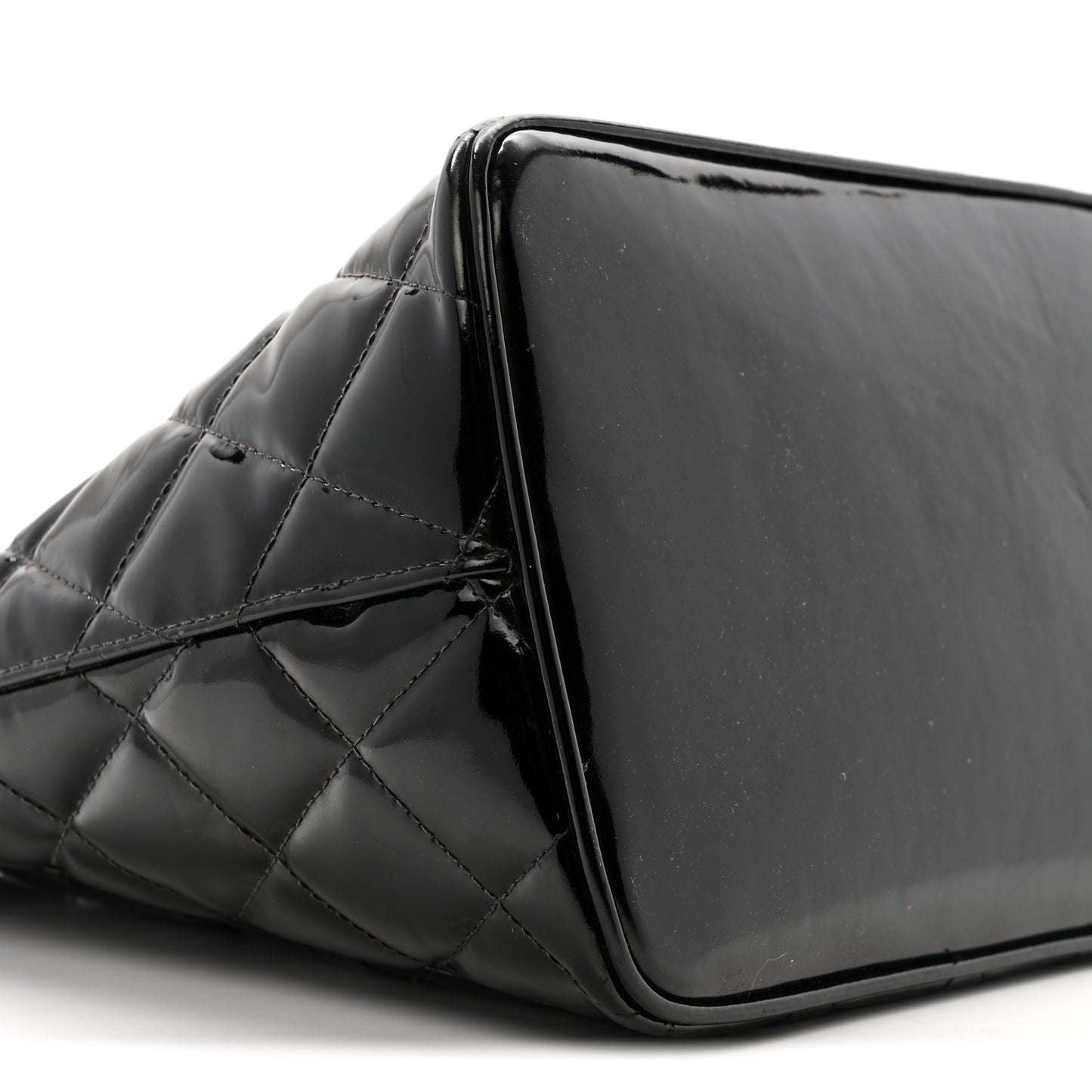 Patent Medallion Tote Black