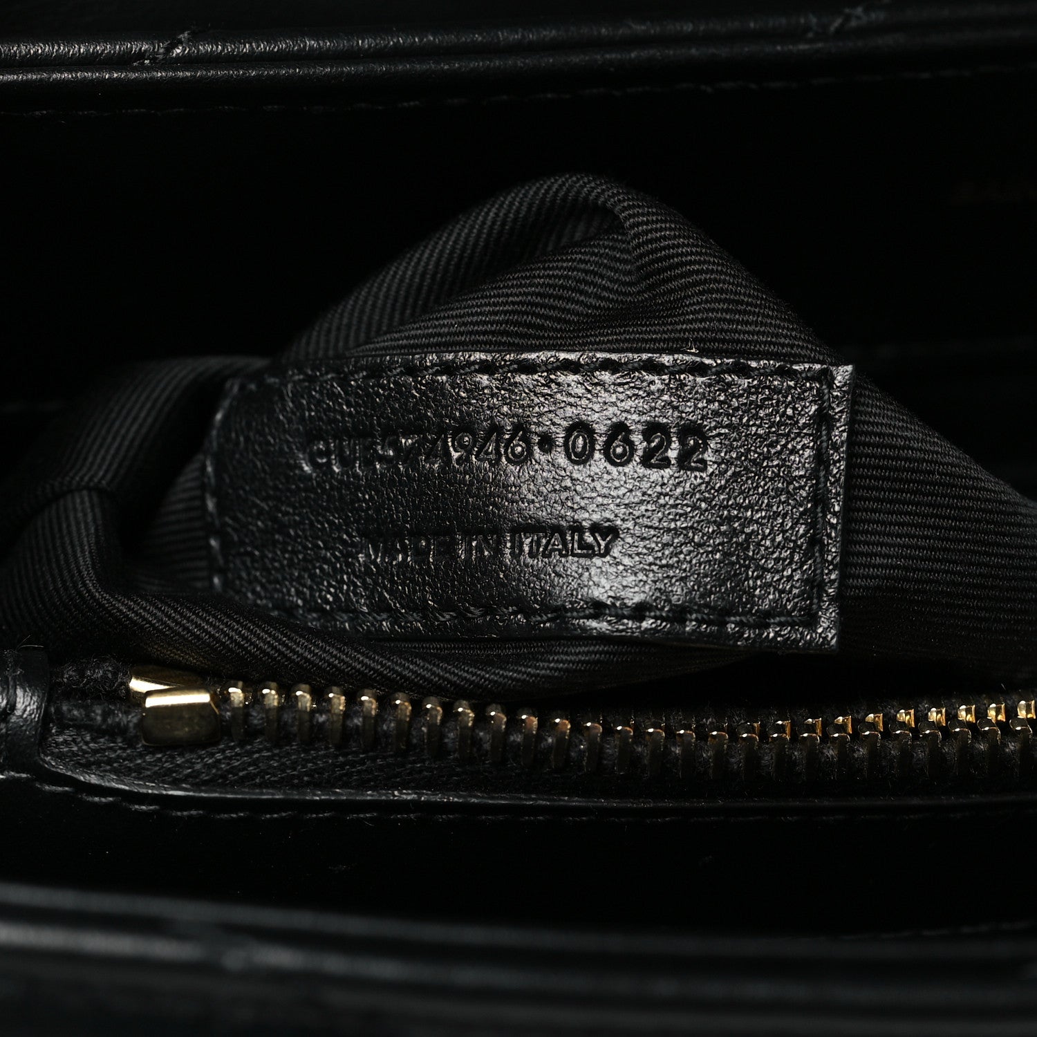 Saint Laurent Calfskin Y Quilted Monogram Medium Loulou Chain Satchel Black 7 of 10