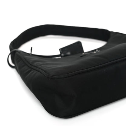 Prada Tessuto Nylon Mini Re-Edition 2000 Bag Black 7 of 8