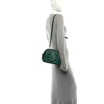 Gucci Soft Microguccissima Mini Dome Bag Emerald 2 of 12