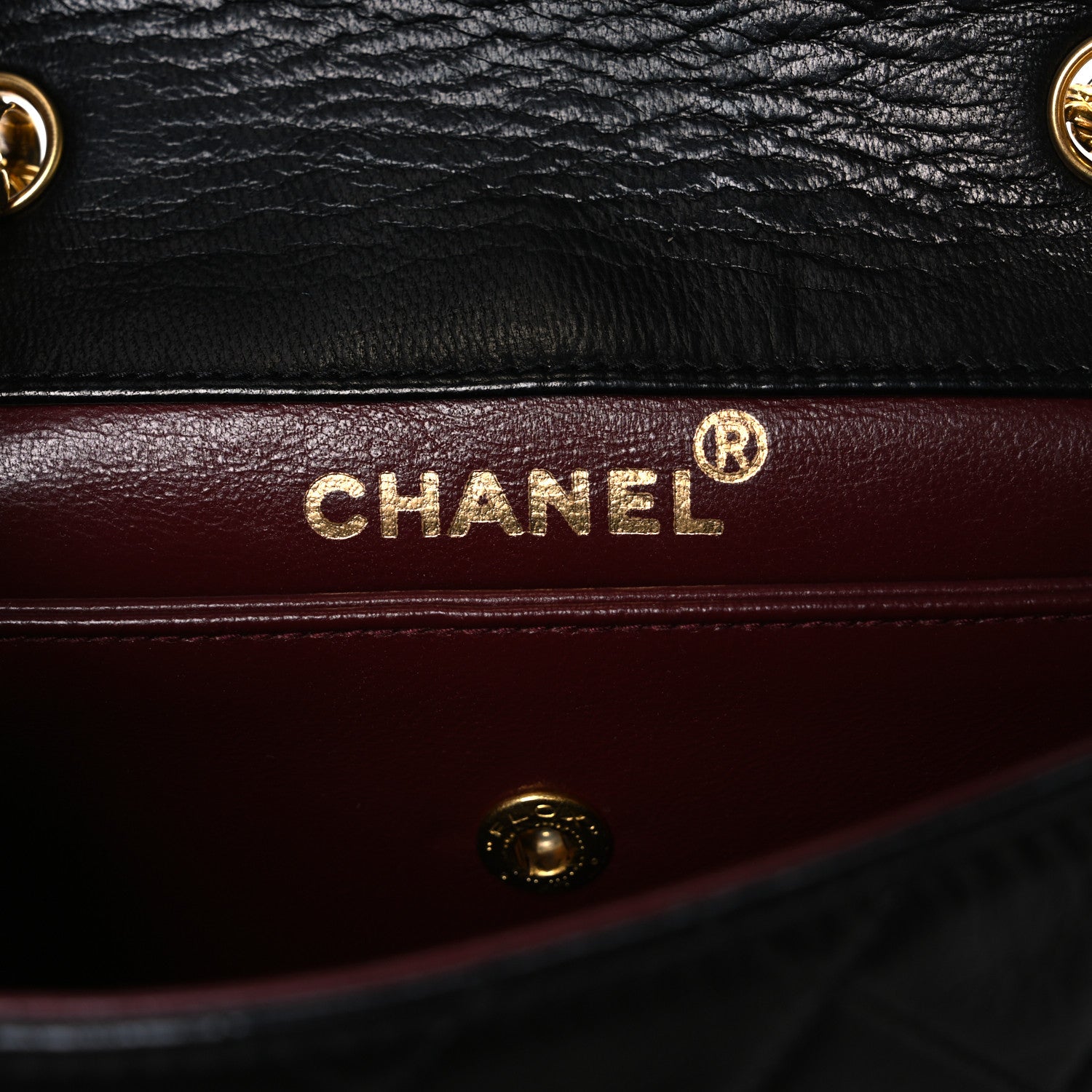 Chanel Lambskin Quilted Small Shoulder Bag Black 7 of 12