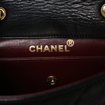 Chanel Lambskin Quilted Small Shoulder Bag Black 7 of 12