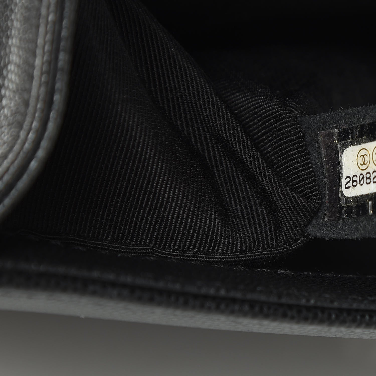 Chanel Caviar Quilted Medium Boy Flap Black 7 of 14