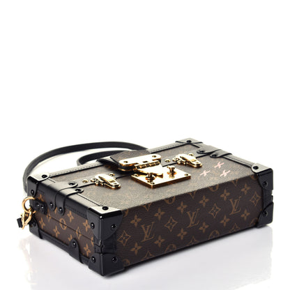 Louis Vuitton Monogram Petite Malle Black 4 of 9