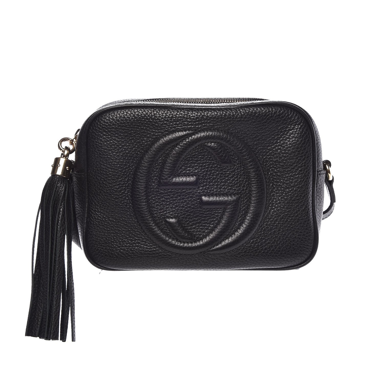 Gucci Pebbled Calfskin Small Soho Disco Bag Black 1 of 9